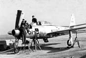 51 Aerobrigata ad Aviano nel 1952. Prove di collimazione