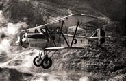 Un CR 20 in volo ad Aviano nel 1936