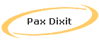 Pax Dixit
