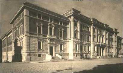 Il liceo classico in una foto degli anni '30