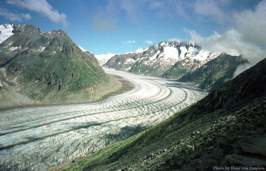 Il ghiacciaio di Aletsch