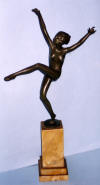 Ballerina in Bronzo - 1930 - di Bruno Zach (1891 - 1935) - h cm 50