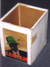 Scatola Pubblicitaria Bantam Cappelli Firmata Boccasile - cm H 40 X 32
