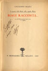 Libro con dedica di Giuseppe Biagi 
