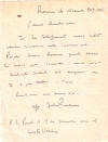Lettera scritta da Francesco de Pinedo