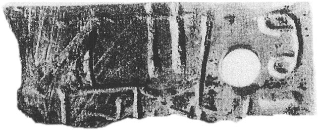 MDAIK 59  (pl. 18f)  new fragment of the label