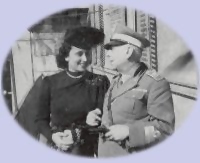 Maria e Umberto Alderisio, Ancona 1940