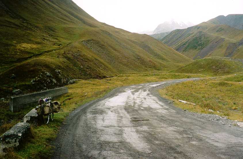 Disceso dal Jivari Pass,versante Nord 