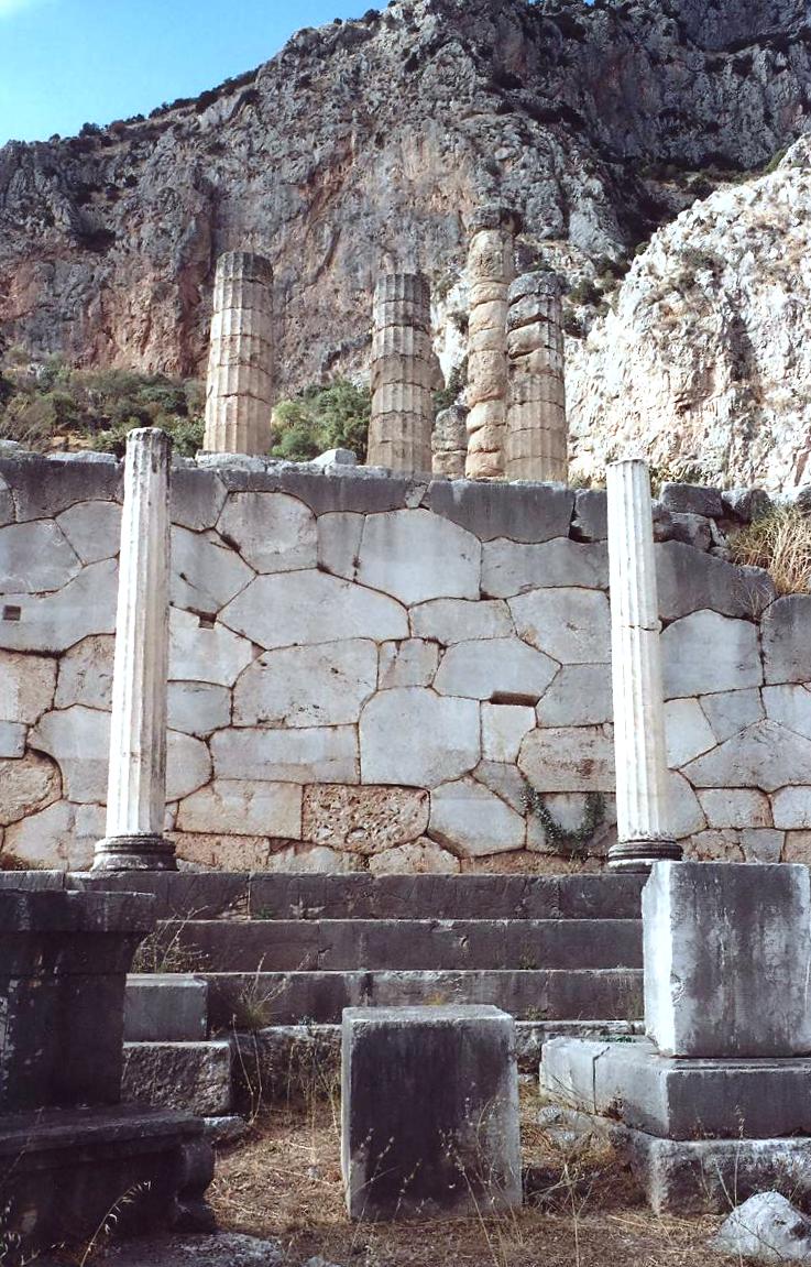 Delfi Tempio di Apollo