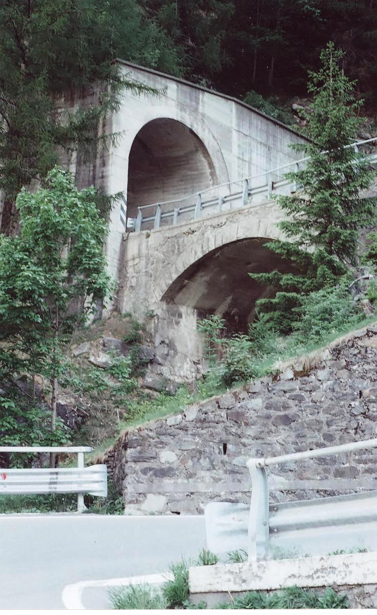 SS 36 Rampa di Pianazzo ponte e tunnel
