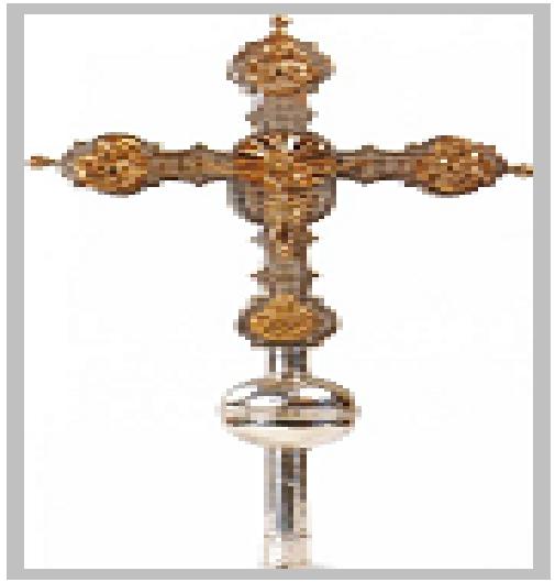 Croce Processionale regalata dalla Famiglia Scala alla Chiesa di San Martino di Randazzo