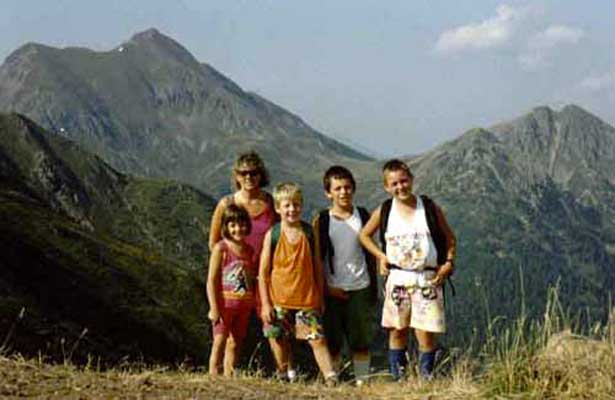 Dal Sette Selle al lago Erdemolo - (24 luglio 1997)