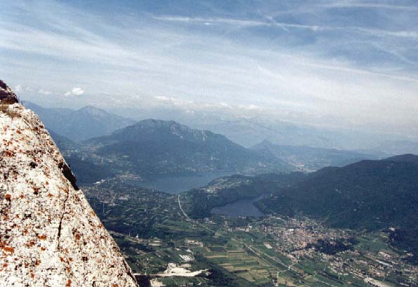 Da Cima Vezzena i laghi di Levico e Caldonazzo - (28 giugno 1996)