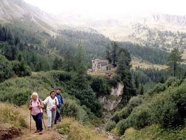 Il rifugio Taramelli nei Monzoni - (23 agosto 2002)