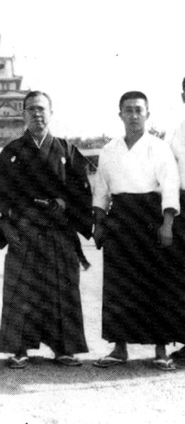 Il Soke Tsuyoshi Mumetoshi Inoue e il Maestro Kyoichi Inoue