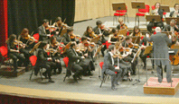 violinistra Orchestra camerata Strumentale Prato