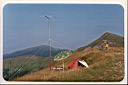 Alpe Adria VHF 1990 - vista della stazione (la tenda non era per bellezza, c'ho dormito davvero il sabato notte!!!)