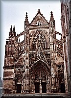La cattedrale di St. Germain ad Auxerre