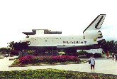 Cape Canaveral - Un modello dello Space Shuttle in scala 1:1