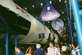 Cape Canaveral - Un modello esploso del razzo Saturno V