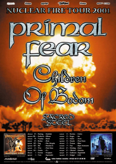 Nuclear Fire Tour 2001
