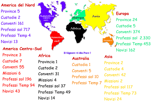 Mappa del mondo