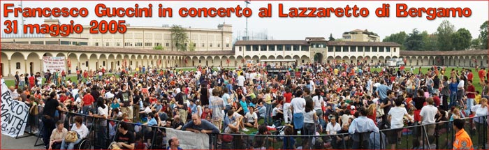 Francesco Guccini in concerto al Lazzaretto di Bergamo