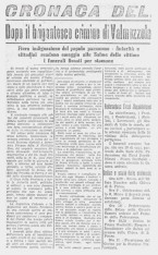 Articolo della Gazzetta di Parma del 15 marzo 1944.
