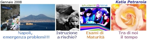 Emergenza rifiuti in Campania, un caso educativo, la maturit, un racconto 'rosa' : leggi i 4 articoli di Petraroia