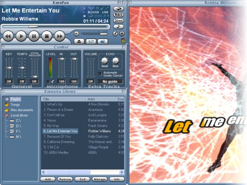 Free karaoke software: KaraFun player and editor