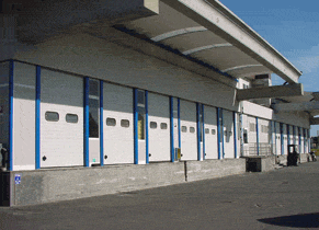 Porta Sezionale Dock Breda S.I. Breda 20 anni nel 2006 con Porte da Garage Portone Sezionale Box Auto Sistemi di Chiusura Portali Isotermici Chiusure Sezionali Chiusure Tecniche Milano