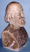 Busto in Gesso - G. Garibaldi - h cm 90 x 40