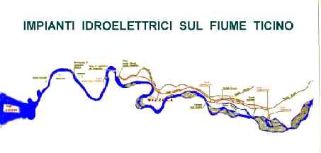 impianti idroelettrici sul Ticino