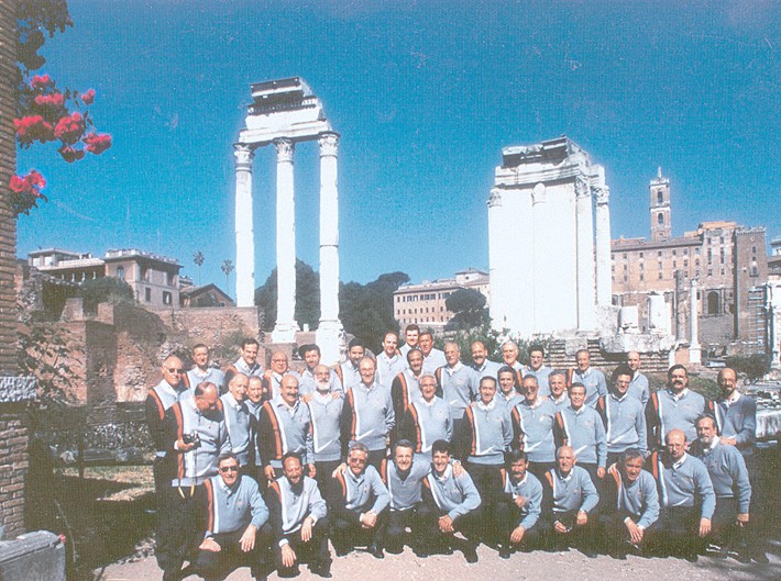 Il Coro al Foro Romano- la foto ufficiale - Foto di Franco Ranucci