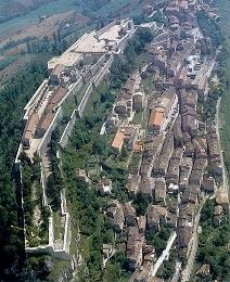Civitella del Tronto and the fortress