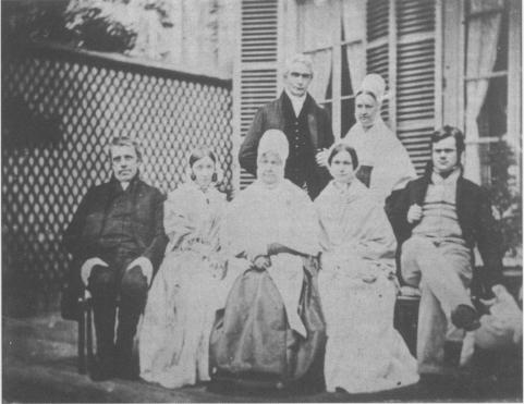 Elisabeth con la sua famiglia