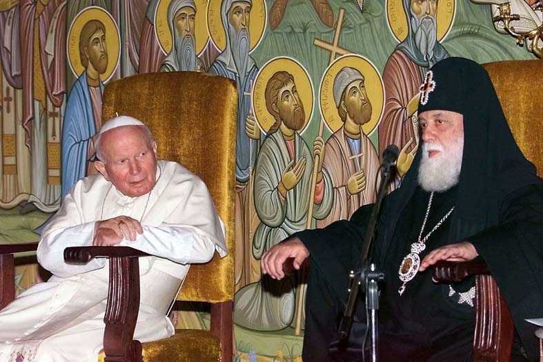 Karol con patriarca ortodosso