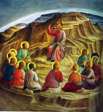 Beato Angelico - Il discorso della montagna