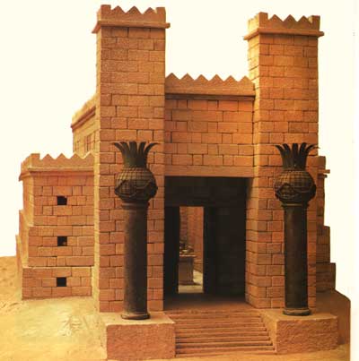 Il tempio di Salomone ricostruzione