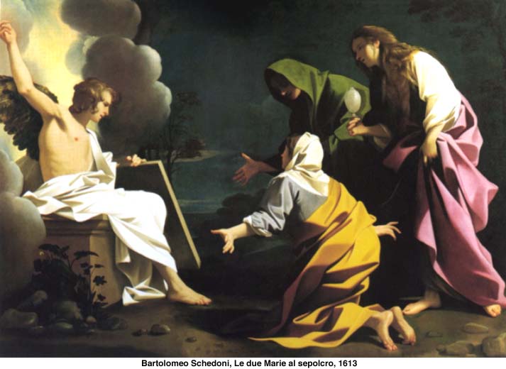 Bartolomeo Schedoni - Le due marie al sepolcro - 1613