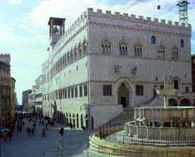 Il municipio di Perugia