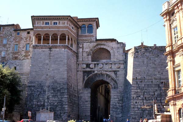 Perugia - Porta etrusca