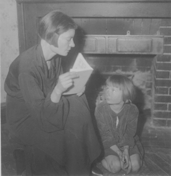 Con sua figlia - 1932