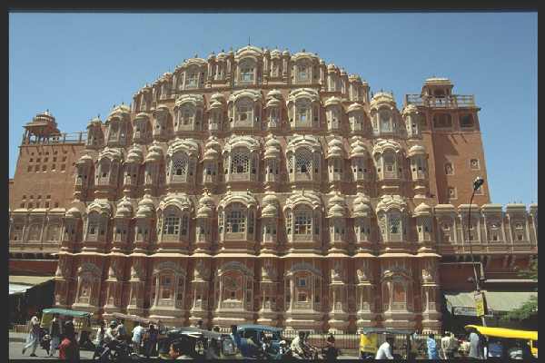 Jaipur - Palazzo dei Venti (Hava Mahal) - insieme
