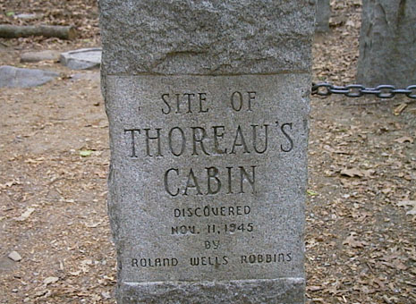Sito originario della capanna di Thoreau