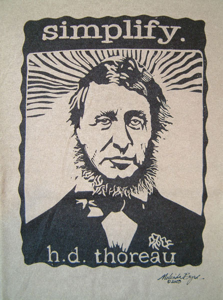 Il motto di Thoreau: SEMPLIFICARE