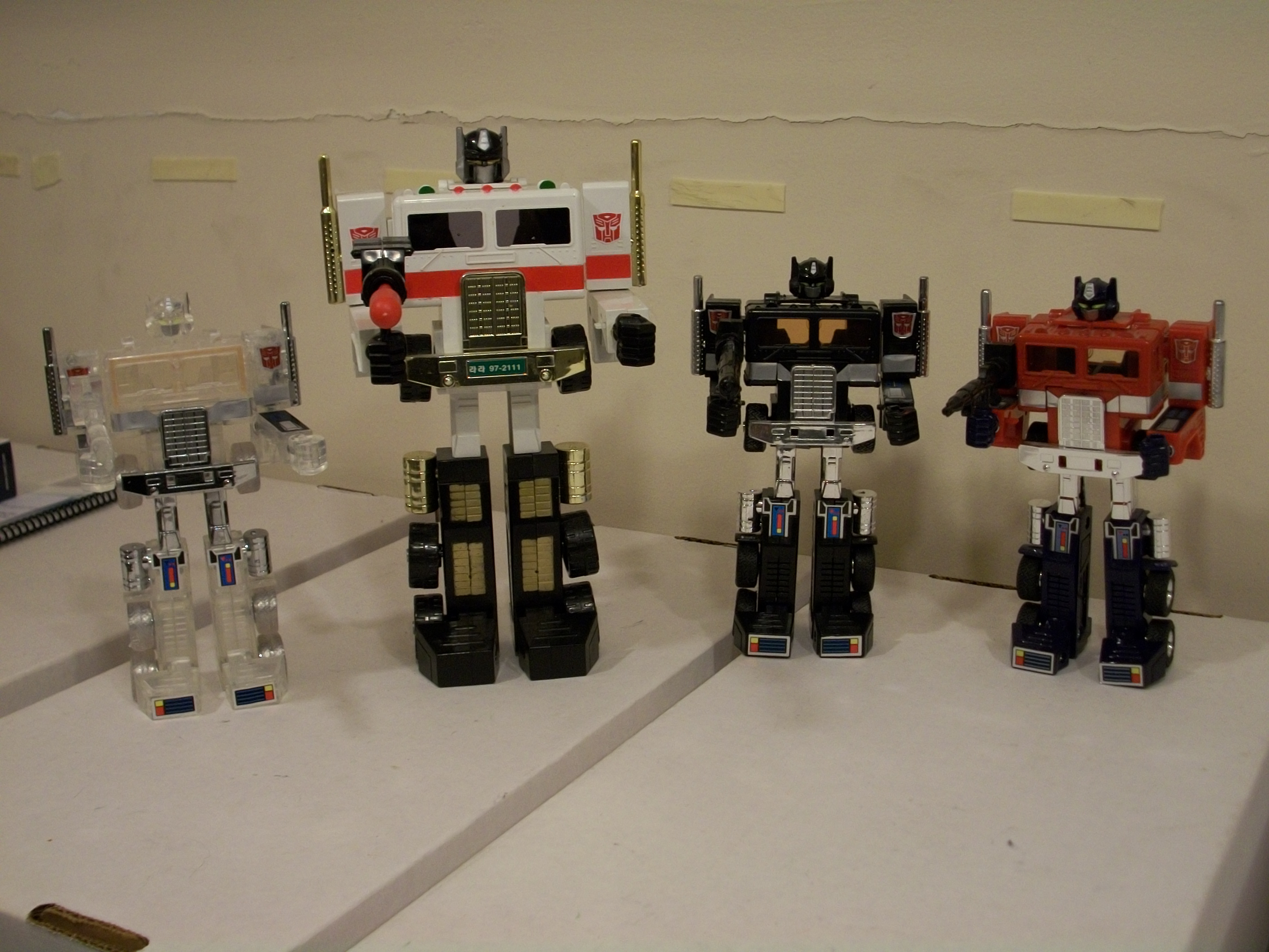 Super-Rare Transformers Variants