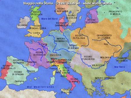 L'Europa nel 1450
