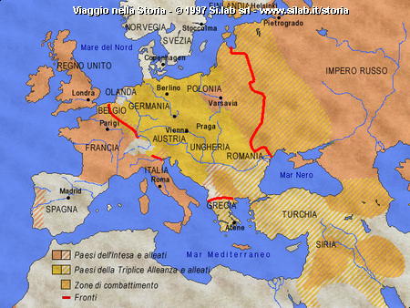 L'Europa nel 1915