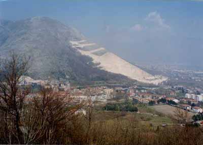 Monte Tairano - La cava delle Forche Caudine